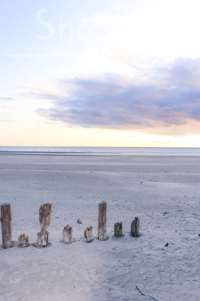 Digitale Foto Chemin De Lornel Plage Fotografie & Prints