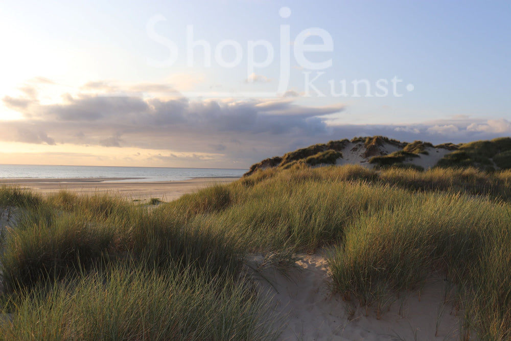Digitale Foto Duinen Chemin De Lornel Plage Fotografie & Prints