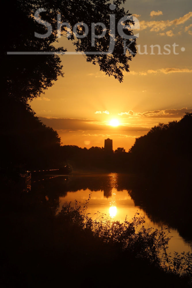 Digitale Foto Golden Hour Oirschot Fotografie & Prints