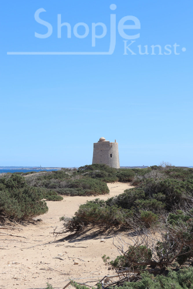 Digitale Foto Torre De Ses Portes Ibiza Fotografie & Prints
