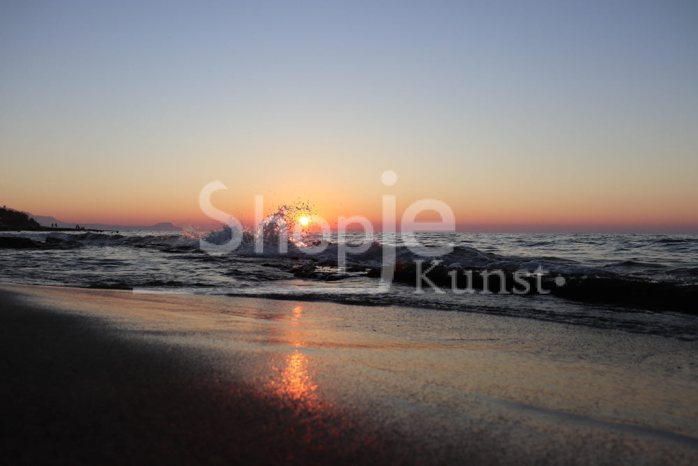 Digitale Foto Sunset Beach Fotografie & Prints
